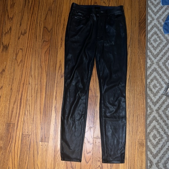 MOTHER The Swooner faux leather pants in “Captured” size 27 - Picture 3 of 12